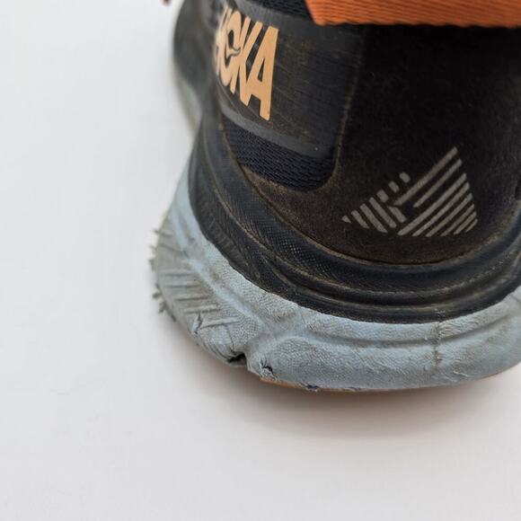 Hoka Stinson ATR 6 Mens 10.5 Black Blue Orange Shoes Sneaker Athletic Training - Picture 9 of 13